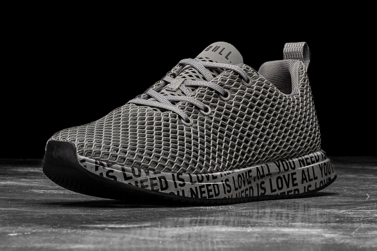 Nobull All You Need Is Love Mesh Runner Women\'s Running Shoes Dark Grey | Australia (ML1904)